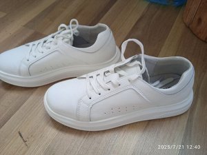 Кеды кожаные