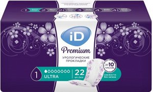 Прокладки iD Premium урологич. Ultra №22 (1кап (по ND 961900 д/женщин)	Онтэкс БВ/Ontex Peni