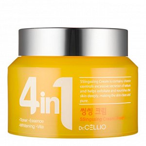 Dr.CELLIO Освежающий крем с витаминами Dr.G50 4 In 1 Ssingssing Cream Vita