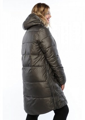 Женское пальто, А 179, Серый