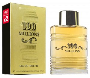 х2 100 MILLIONS туалетная вода мужская 100мл
