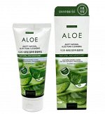 Пенка для умывания с экстрактом алоэ Jigott Natural 180мл