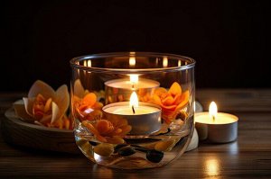 Свеча чайная из топленого масла Гхи "Bodhi Light" (упаковка, 100 шт.)