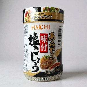 HACHI ARABIKI Смесь приправ соль/перец с чесноком 200 гр., 24 шт