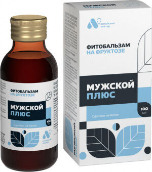 Фитобальзам "МУЖСКОЙ ПЛЮС", 100 мл