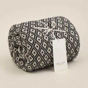 Плед SL Home Бохо 125*150 см, 100% хлопок