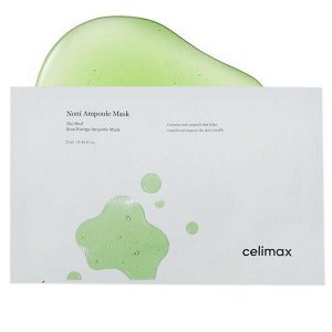 Тканевая маска с экстрактом нони для эластичности кожи Celimax The Real Noni Energy Ampoule Mask, 25мл
