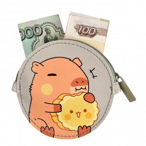 Кошелёк Феникс+, 9х9 см, искусственная кожа, цифровая печать