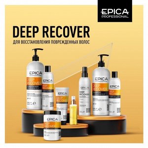 Deep Recover Шампунь для восстановления повреждённых волос маслом сладкого миндаля и экстрактом ламинарии, 300 мл.