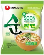 Лапша &quot;Soon Veggie Ramyun Noodle Soup&quot; неострая 112г