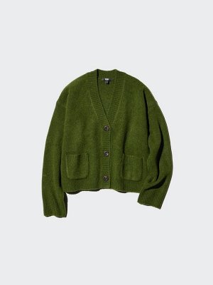UNIQLO – короткий кардиган из мягкой пряжи суфле