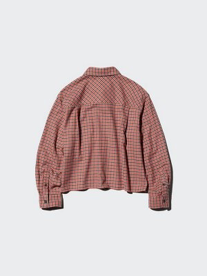 UNIQLO – фланелевая рубашка свободного кроя