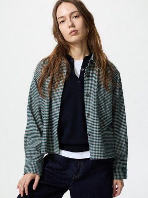 UNIQLO – фланелевая рубашка свободного кроя