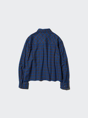 UNIQLO – фланелевая рубашка свободного кроя