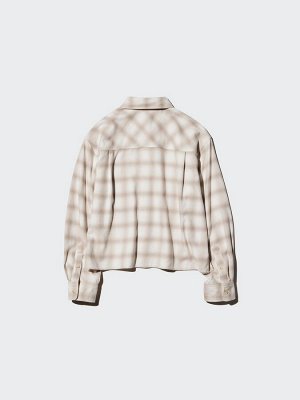 UNIQLO – фланелевая рубашка свободного кроя