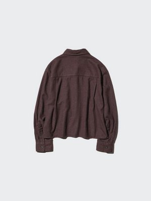 UNIQLO – фланелевая рубашка свободного кроя