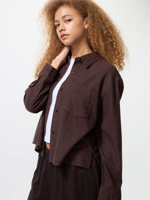 UNIQLO – фланелевая рубашка свободного кроя