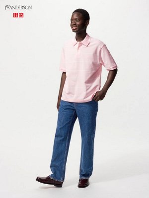 UNIQLO × JW ANDERSON – прямые джинсы из хлопкового денима