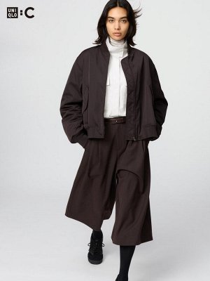 UNIQLO – широкие брюки с эффектом юбки с резинкой на талии