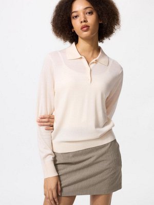 UNIQLO – поло из 100% мериносовой шерсти - 30 NATURAL