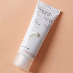 Легкий солнцезащитный крем с себорегулирующим эффектом Celimax Oil Control Light Sunscreen SPF50+ PA++++, 40мл
