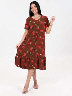31 ПЛАТЬЕ ЖЕНСКОЕ (Коричневый)