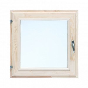 Окно, 50x50см, двойное стекло ХВОЯ