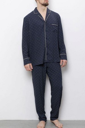Пижама ALMANDO MELADO 5121M-80117.1S-079 Темно-синий|182,188-