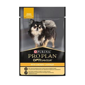 Pro Plan пауч 85г для собак Adult для взрослых Курица Соус