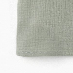 Костюм (футболка и шорты ) детский KAFTAN «Муслин» 32 (110-116 см), зелёный