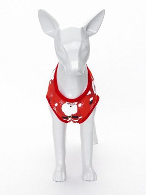 Майка "Merry", размер S (ДС 25, ОШ 25, ОГ 35 см), красная