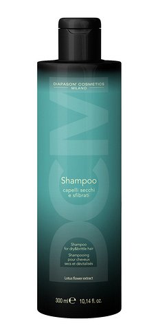 Восстанавливающий шампунь для сухих, истощенных волос с экстрактом цветов лотоса - "DCM Shampoo for Dry and Brittle Hair"