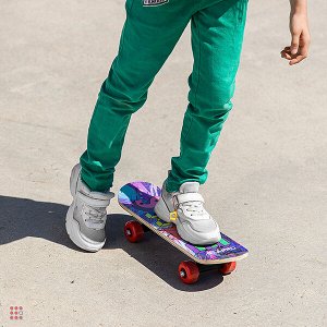 Скейтборд 43х13см (пласт. крепеж, 5030PVC ) макс. нагрузка 30кг