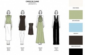 Комбинезон JUMPSUIT WITH RUFFLES 69%AC  31%SE