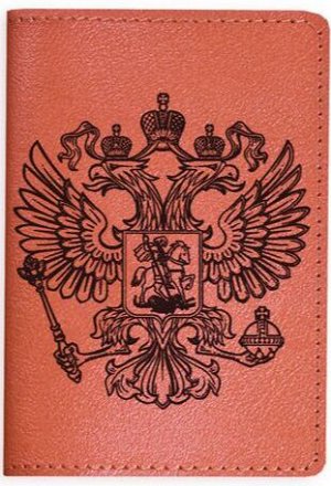 Кожаная обложка на паспорт