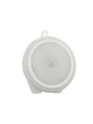 Светильник светодиодный с датчиком движения, 6 LED, 2.5 Вт, от батареек 3хAAA, 6500К, свечение холодное белое