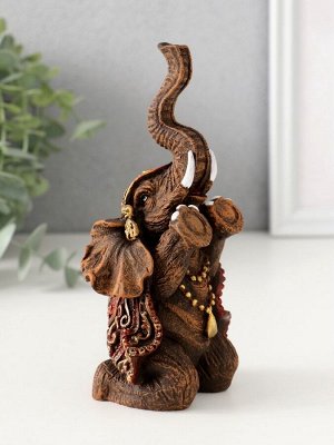 Фигурка полистоун «Слон африканский», 14.5x7.5x6 см