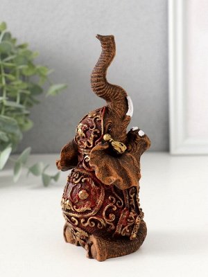 Фигурка полистоун «Слон африканский», 14.5x7.5x6 см