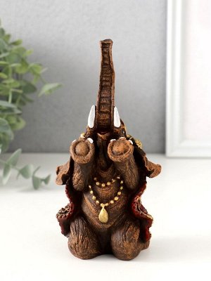 Фигурка полистоун «Слон африканский», 14.5x7.5x6 см
