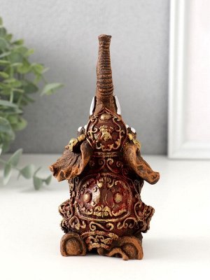 Фигурка полистоун «Слон африканский», 14.5x7.5x6 см