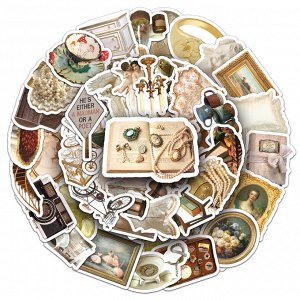 Наклейки для скрапбукинга / ежедневника, 50 шт.