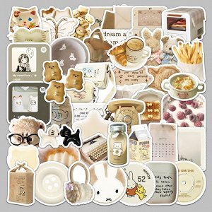 Наклейки для скрапбукинга / ежедневника, 50 шт.