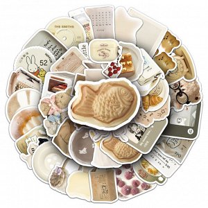 Наклейки для скрапбукинга / ежедневника, 50 шт.
