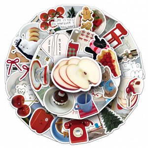 Наклейки для скрапбукинга / ежедневника, 50 шт.
