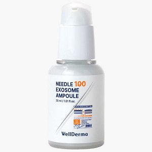 Ампульная сыворотка с микроиглами WellDerma Needle 100 Exosme Ampoule, 30мл