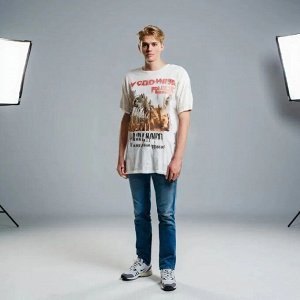 Футболка 100% хлопок
Внимание! Обязательно смотрите дополнительные фото!