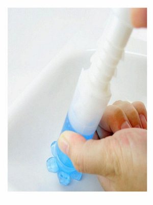 Дезодорирующий очиститель-цветок для туалета Bluelet Stampy Soap, запасной блок, 28g*3 шт
