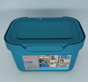 *Ящик универс. С23340/24018 1,9л с кр. LUXE 189х132х110мм голубой