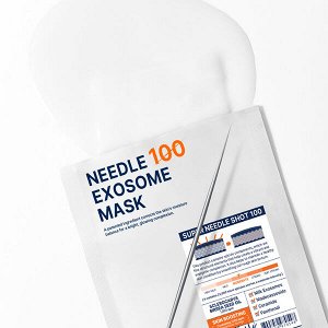 Маска для лица с микроиглами WellDerma Needle 100 Exosome Mask Pack, 25мл