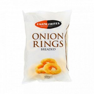 Луковые кольца/Onion rings, Фарм Фритес, 1000 г, (6)